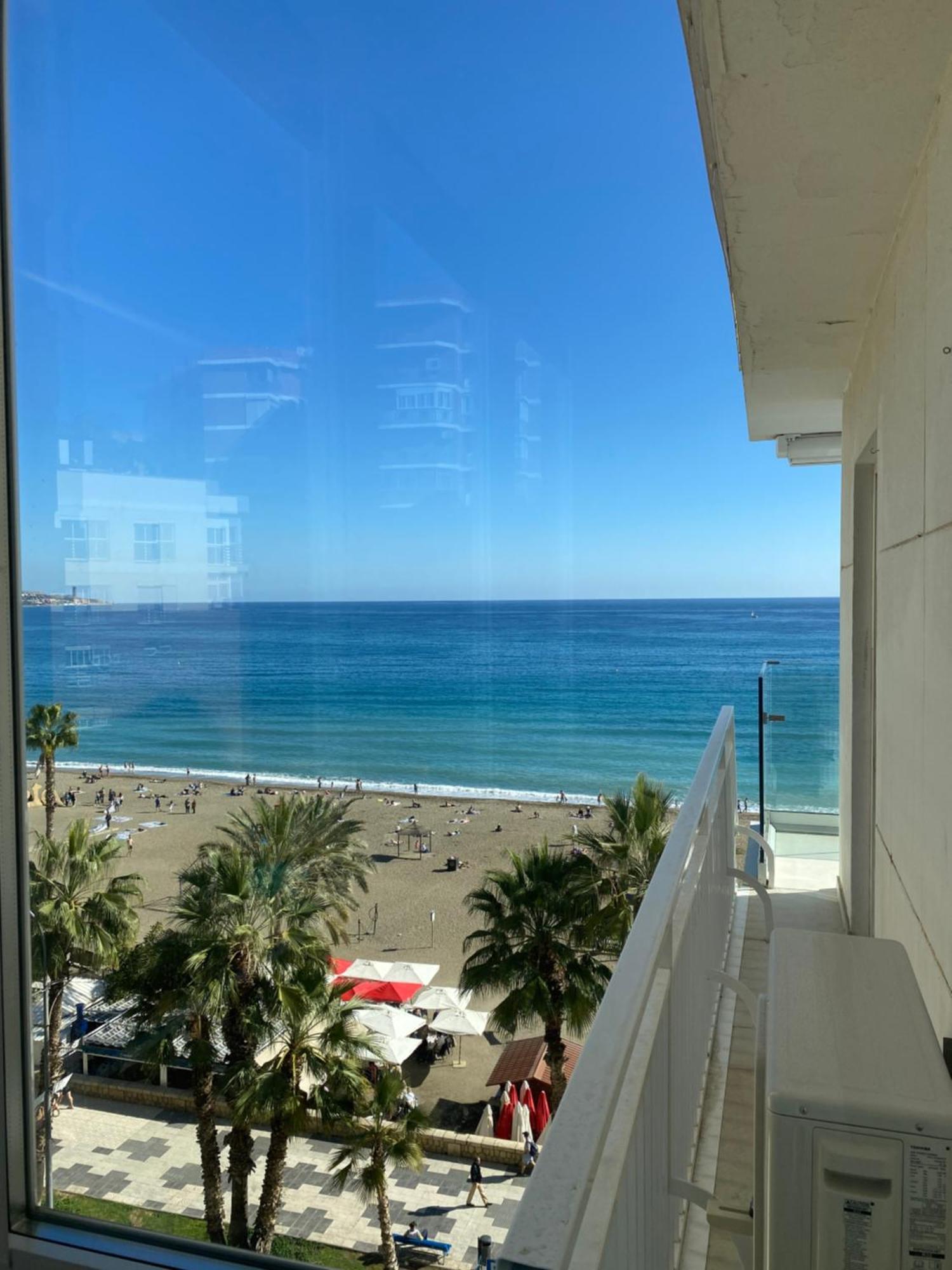 Playa Malagueta Vistas Frontal Al Mar Con Dos Dormitorios Málaga Eksteriør bilde